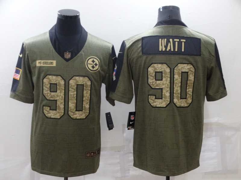 Nike Steelers 90 T.J. Watt Olive Camo 2021 Salute To Service Limited Jersey Dzhi,We sell and wholesale Nike Steelers 90 T.J. Watt Olive Camo 2021 Salute To Service Limited Jersey Dzhi on line form chian!